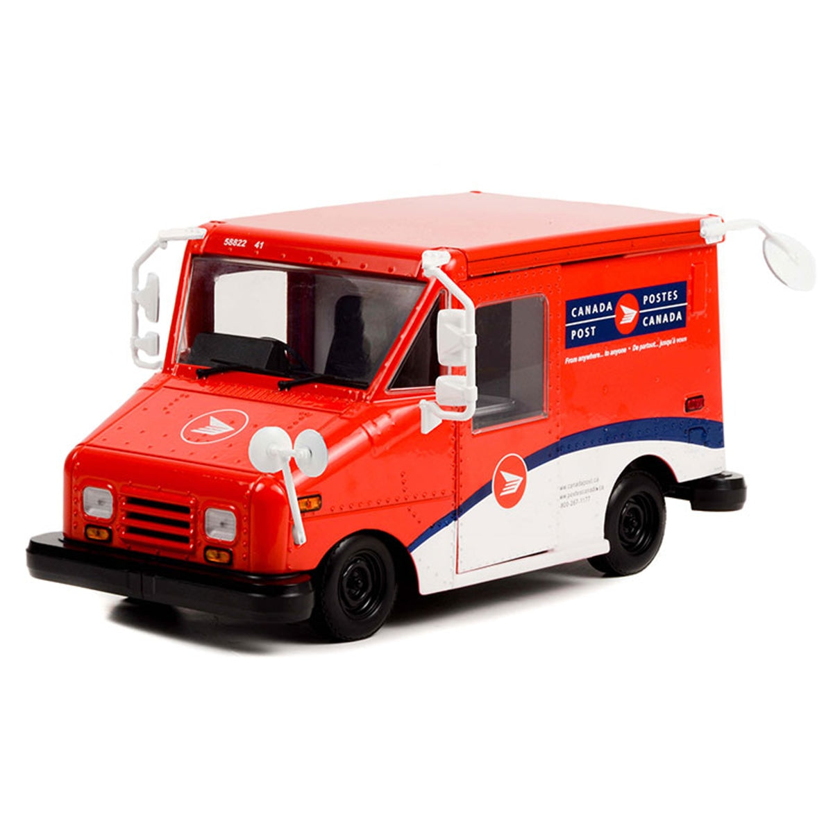 Greenlight 1:18 Scale Canada Post Long-Life Postal Delivery Vehicle Die Cast