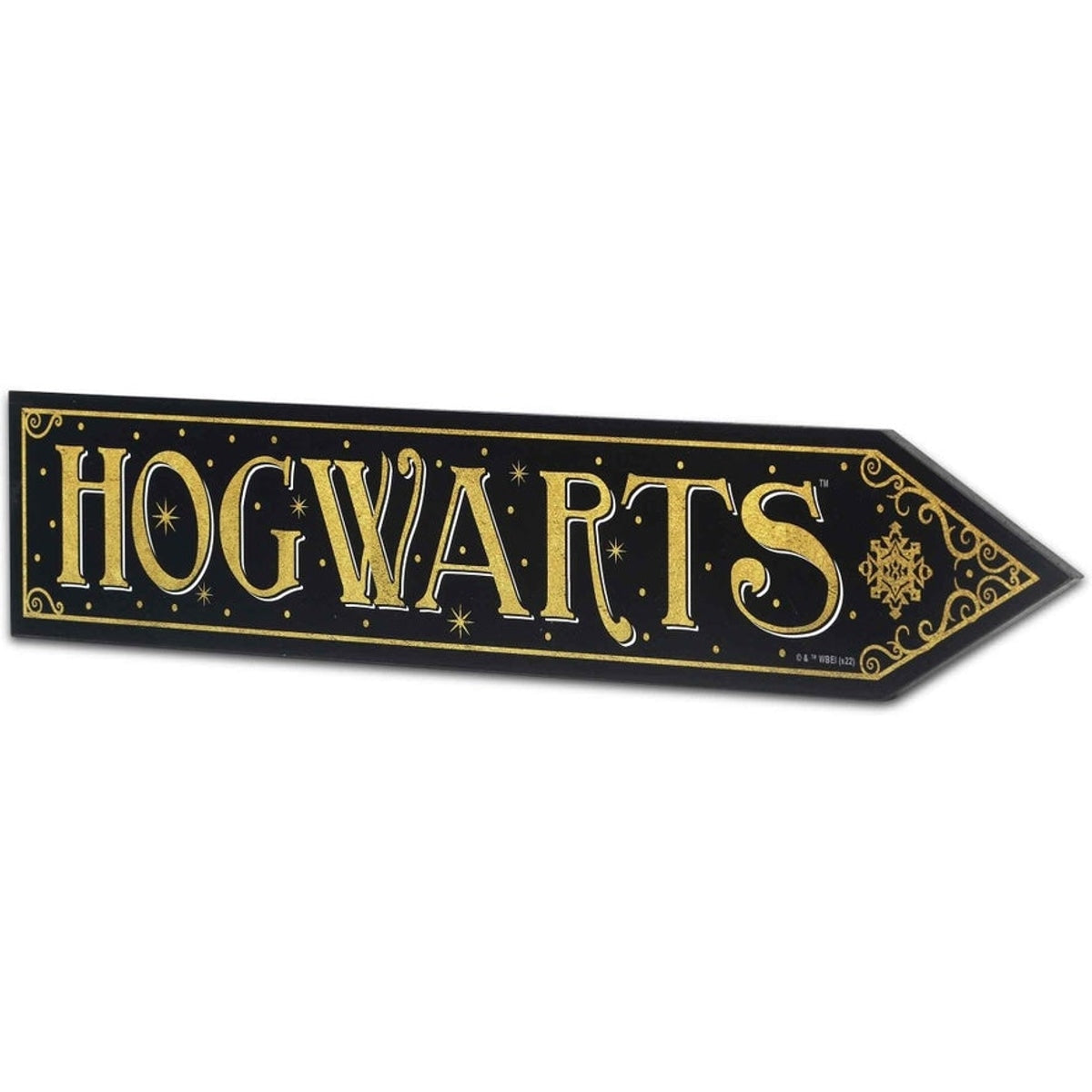 Harry Potter Hogwarts Arrow 16" H x 3" W Wood Sign
