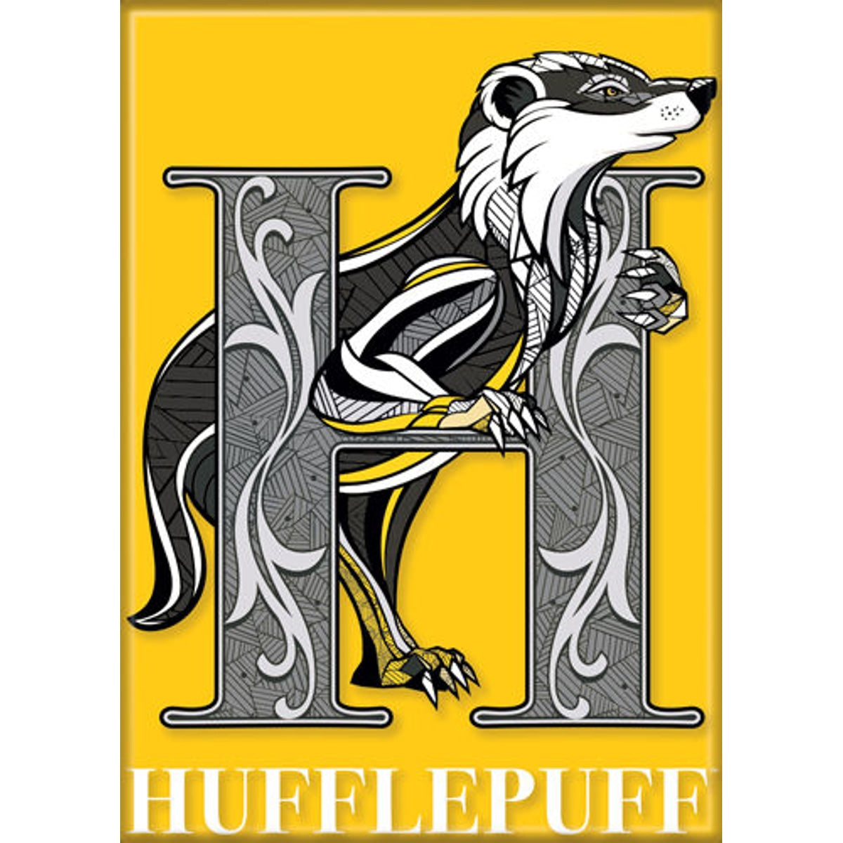 Harry Potter - Hufflepuff Badger Magnet