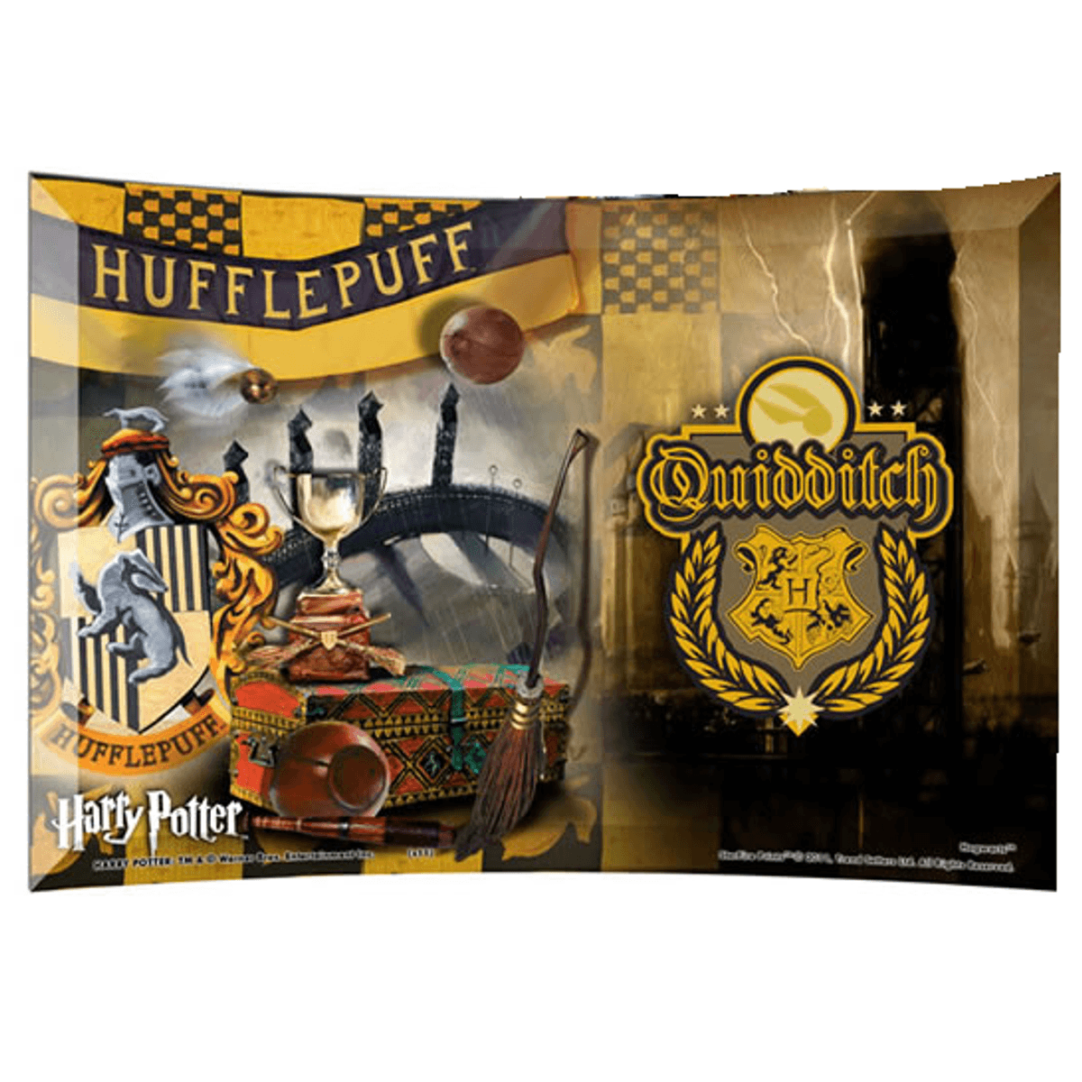 Harry Potter Hufflepuff Quiditch 10"x7" Starfire