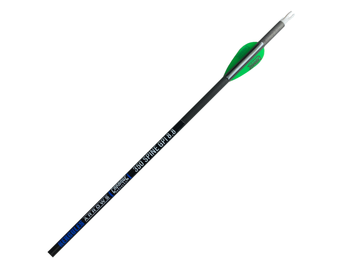 Carnage Hercules 350 Spine 6.2mm Carbon 32" 12-Pack Arrows