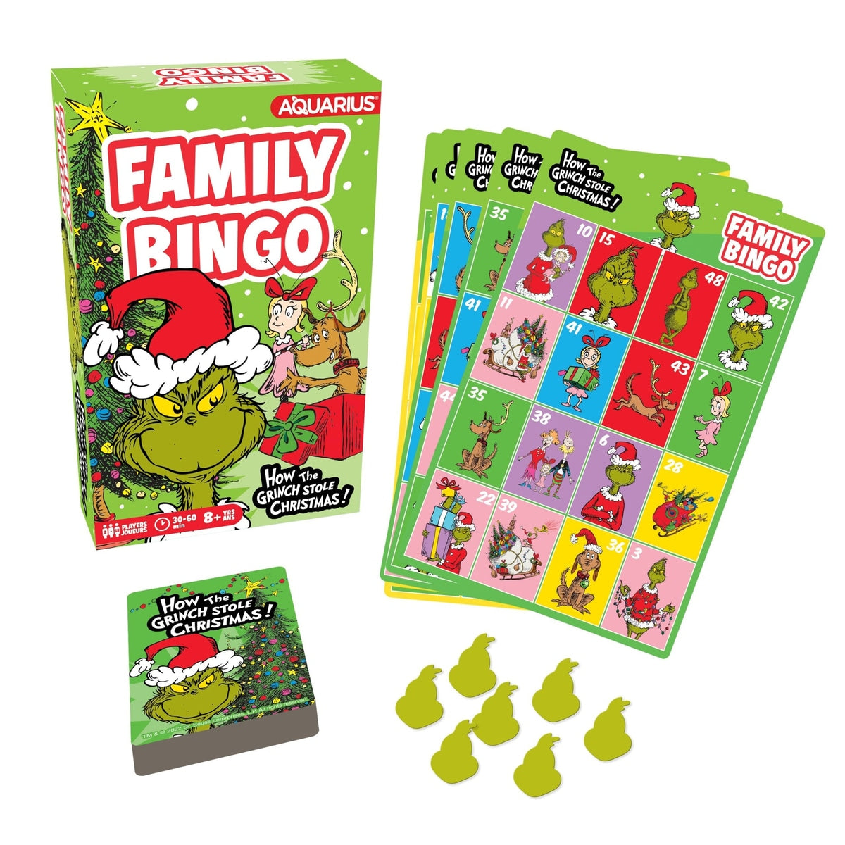 How the Grinch Stole Christmas Family Bingo
