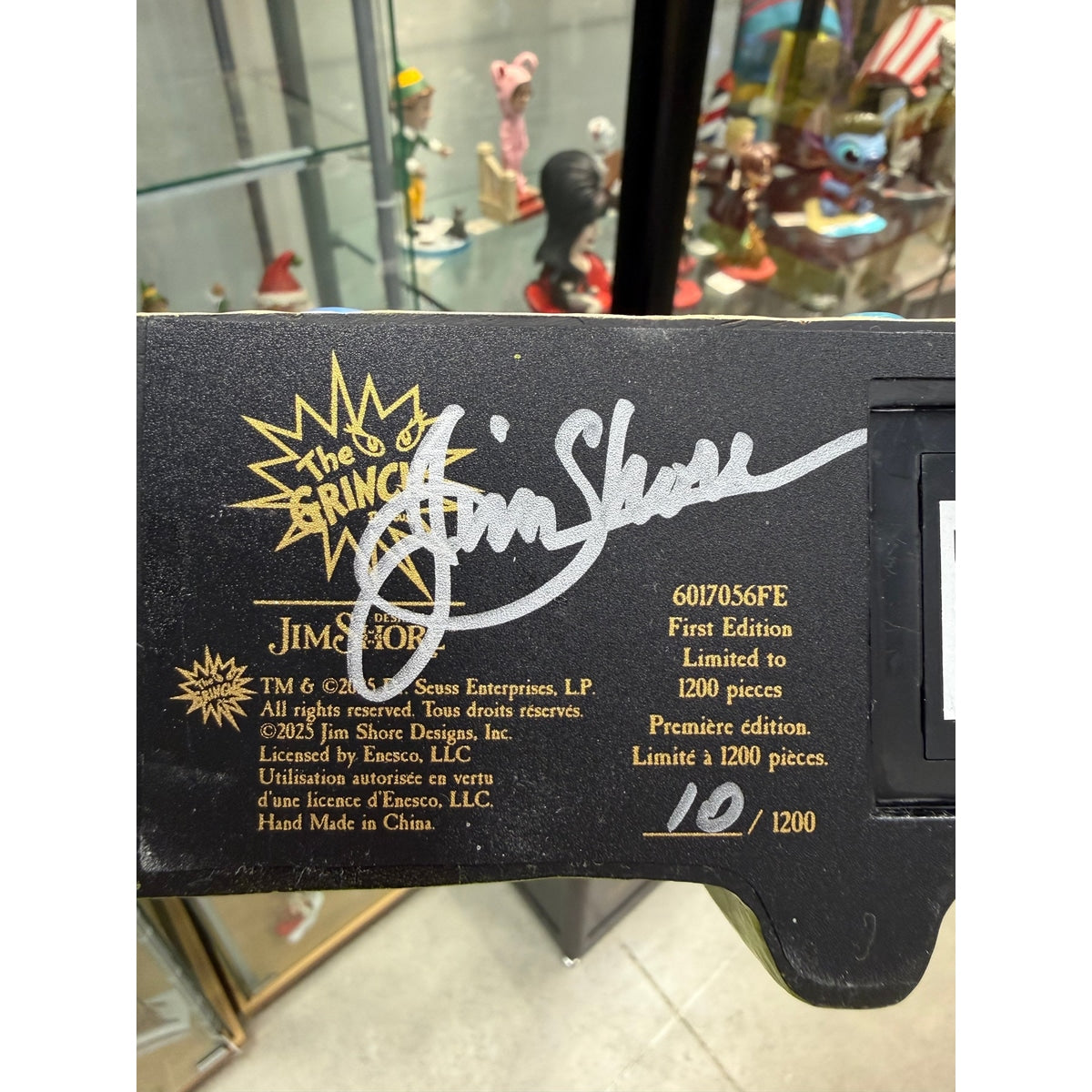 How the Grinch Stole Christmas - Grinch with Max and Cindy Storybook First Edition SIGNED Jim Shore