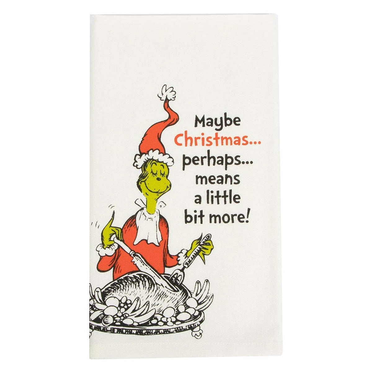 How the Grinch Stole Christmas - Maybe Christmas... Dish Towel