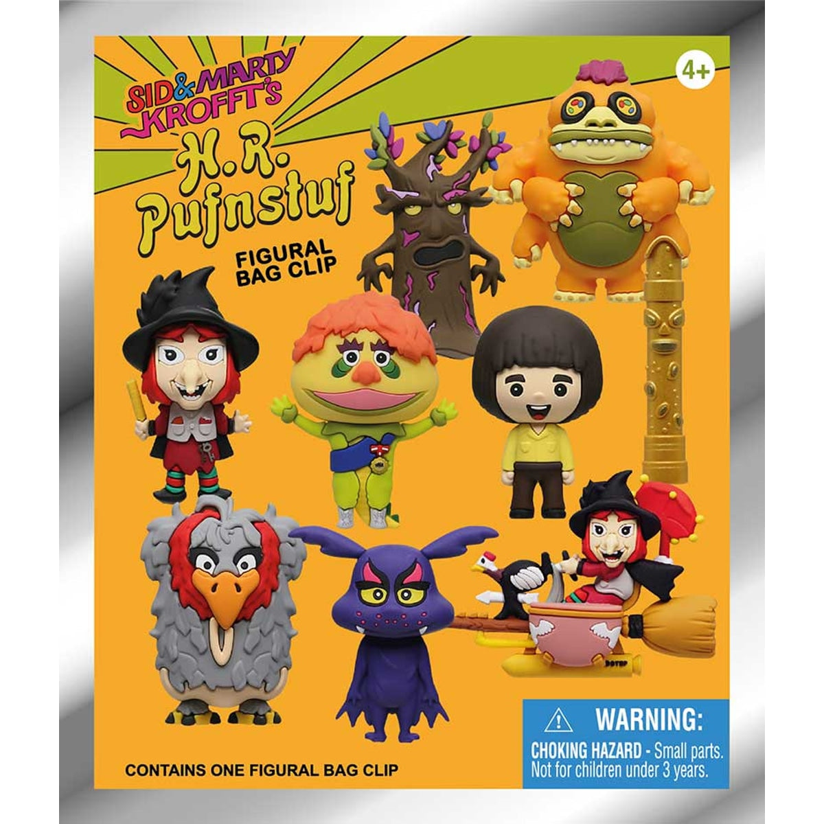 HR Pufnstuf Mystery 3D Foam Bag Clip