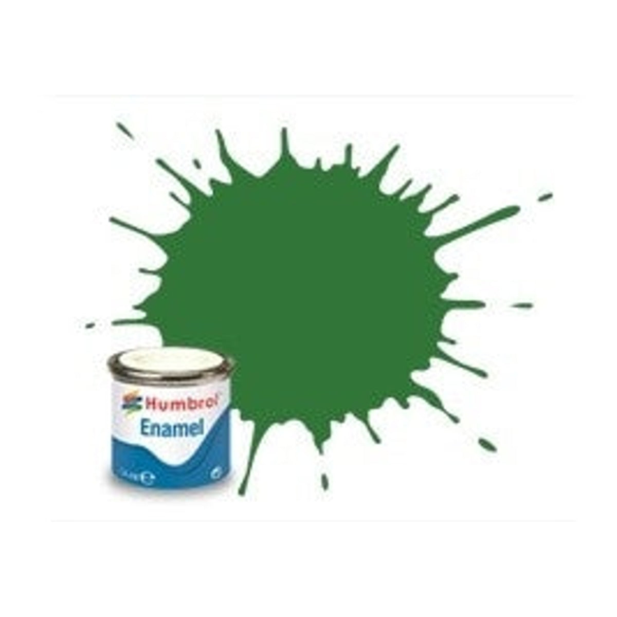Humbrol 131 Mid Green Satin AA1448 Enamel 14ml NIB