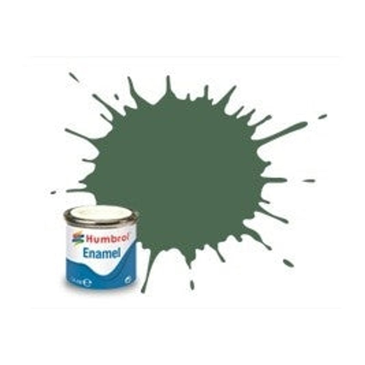 Humbrol 76 Uniform Green Matt AA0847 Enamel 14ml NIB