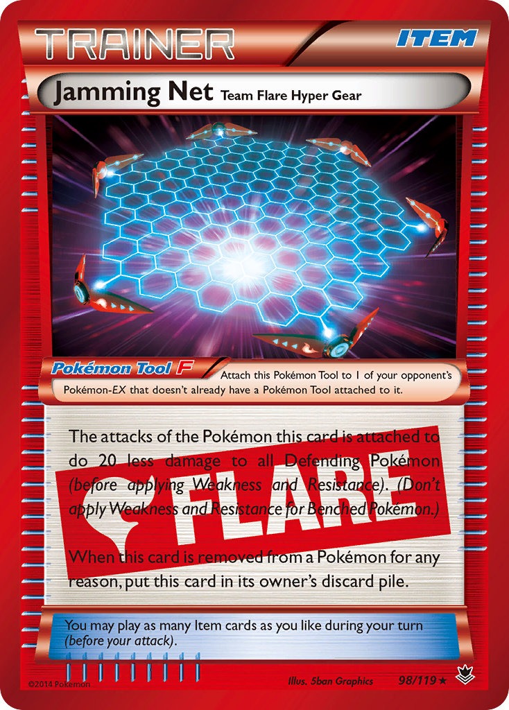 Jamming Net (Team Flare Hyper Gear) 98/119