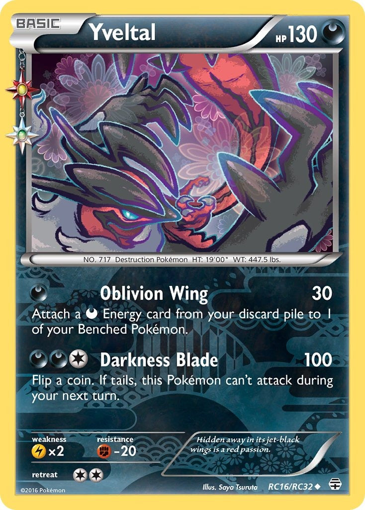 Yveltal RC16/RC32