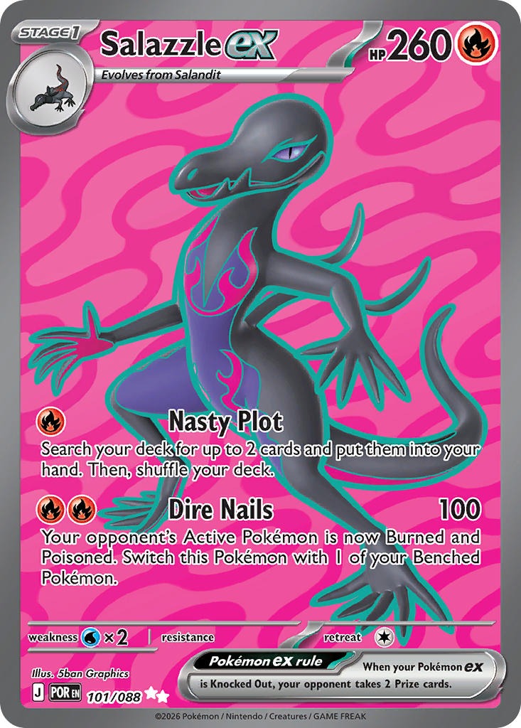 Salazzle ex 101/088