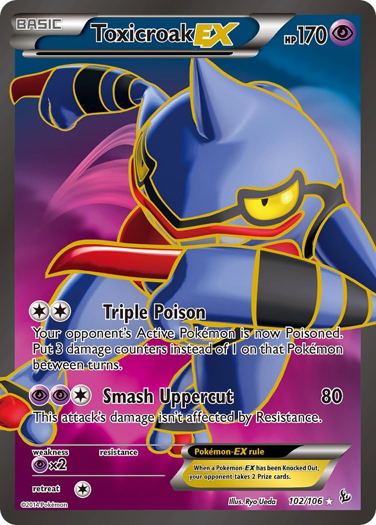Toxicroak EX 102/106