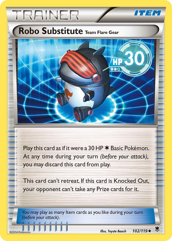 Robo Substitute (Team Flare Gear) 102/119