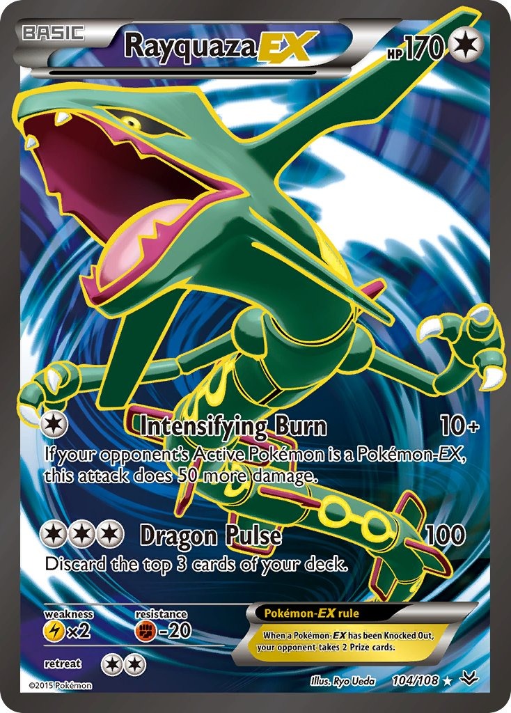 Rayquaza EX 104/108