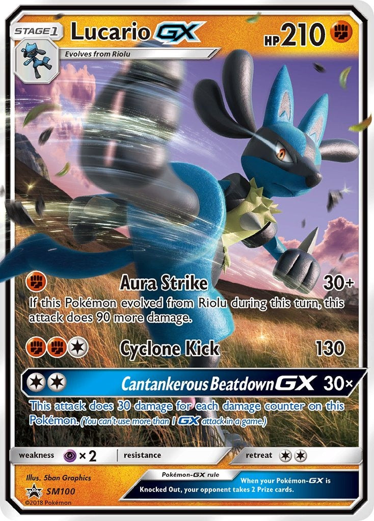 Lucario GX SM100
