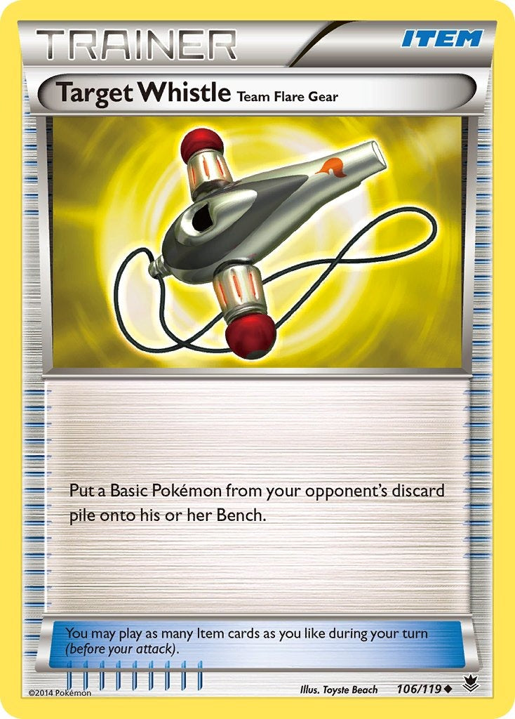 Target Whistle (Team Flare Gear) 106/119