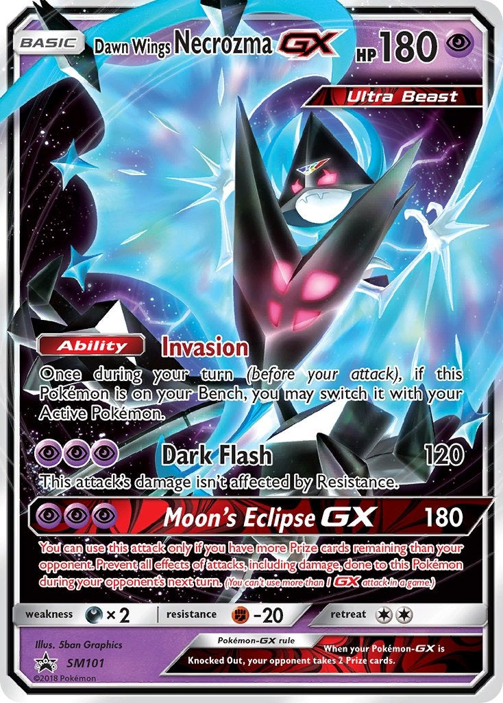 Dawn Wings Necrozma GX SM101