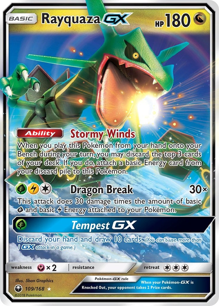 Rayquaza GX 109/168