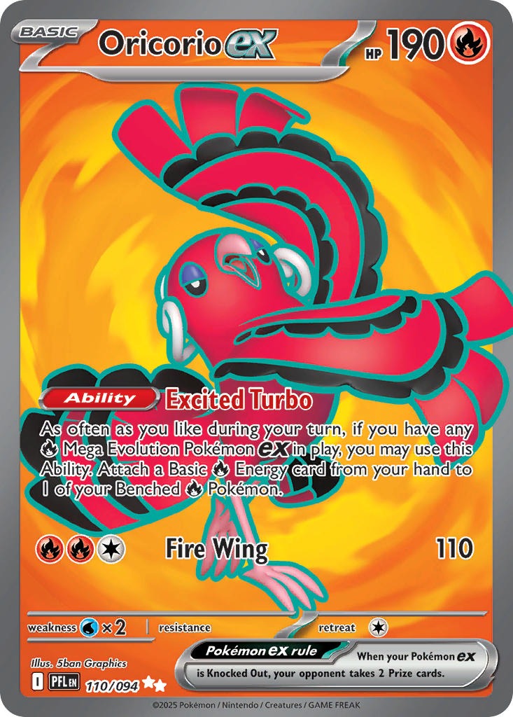 Oricorio ex 110/094