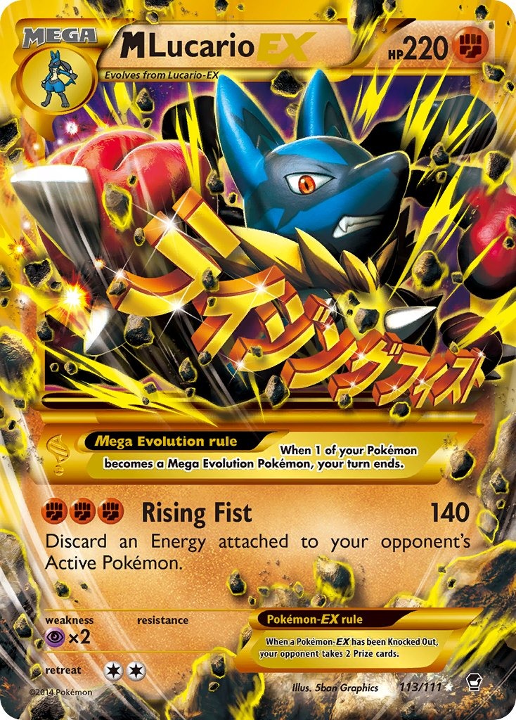 M Lucario EX 113/111