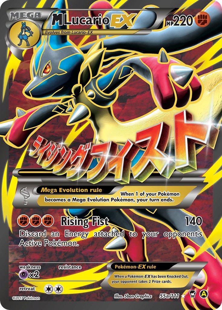 M Lucario EX 55a/111