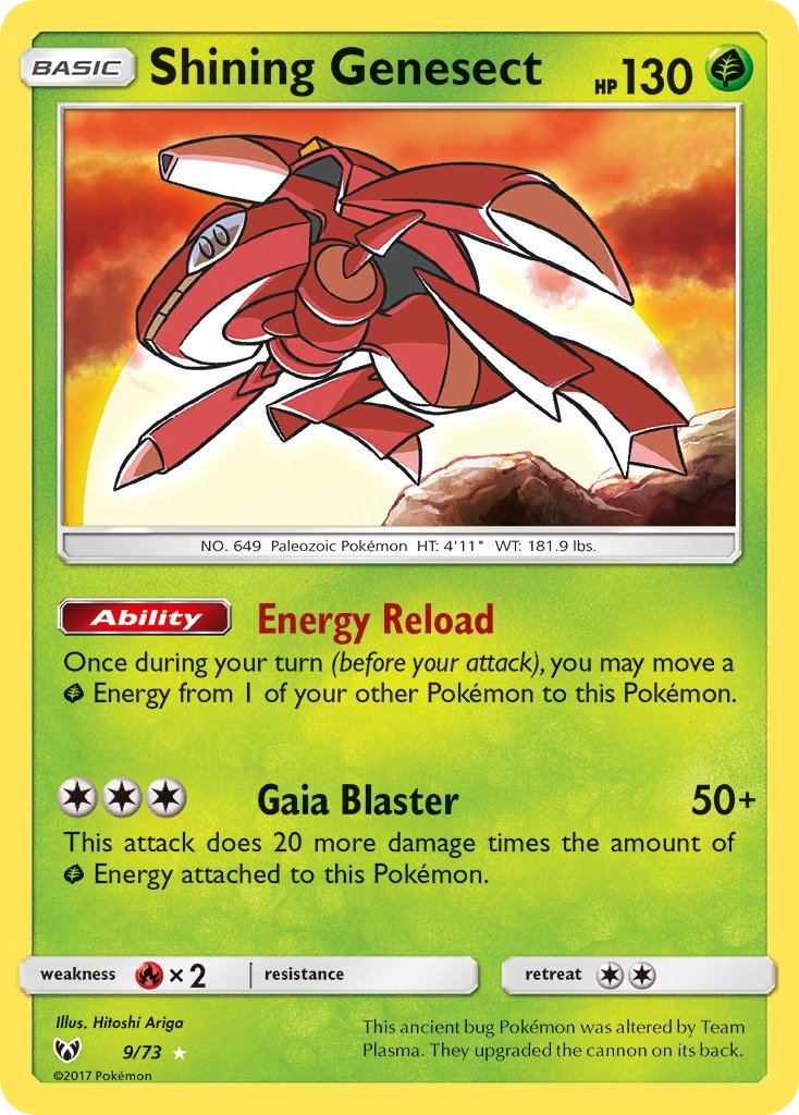 Shining Genesect 009/073