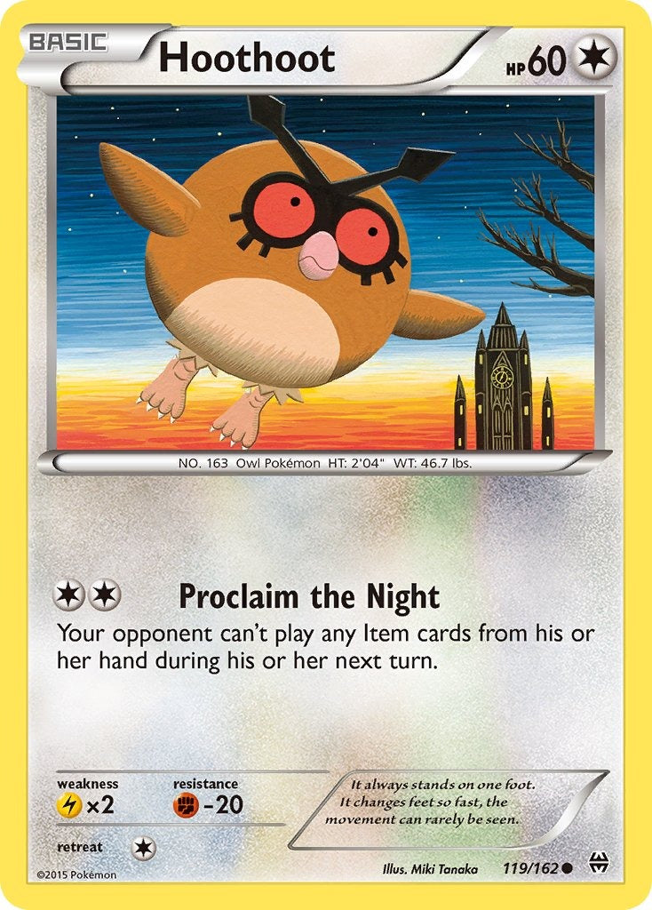 Hoothoot 119/162