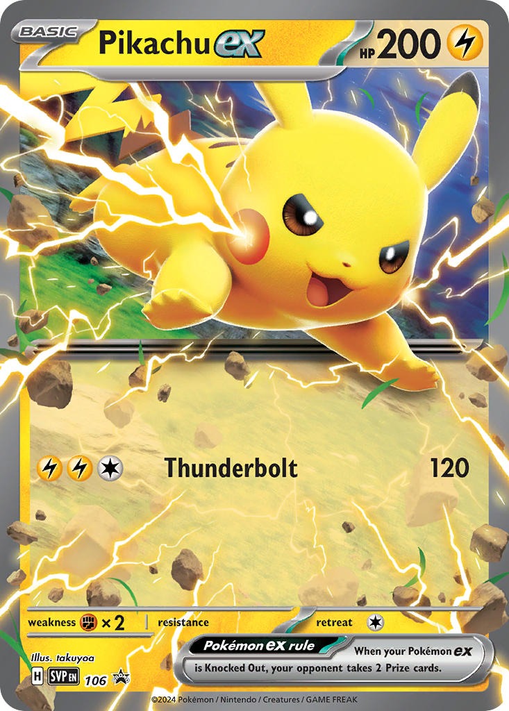 Pikachu ex 106