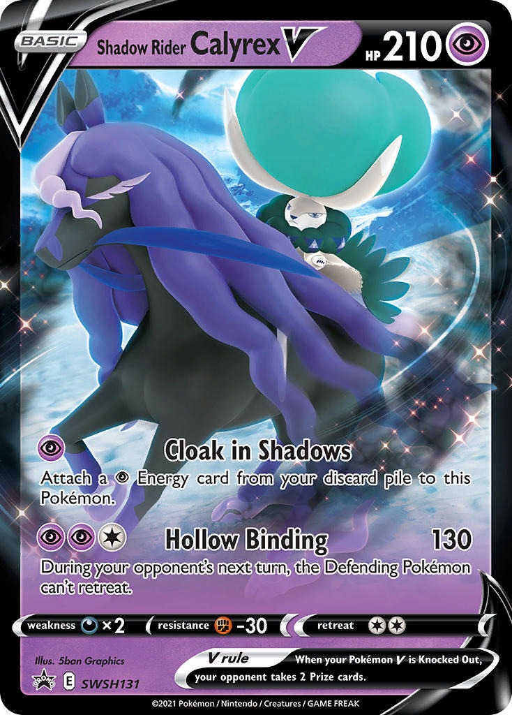 Shadow Rider Calyrex V SWSH131