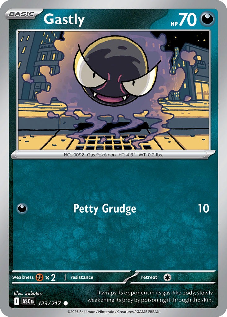 Gastly 123/217
