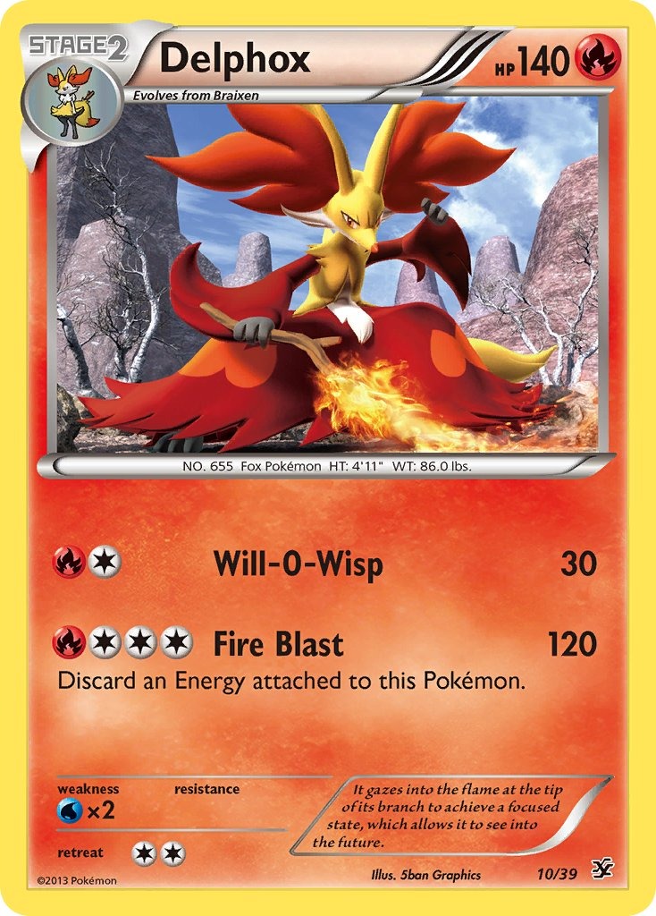 Delphox 10/39