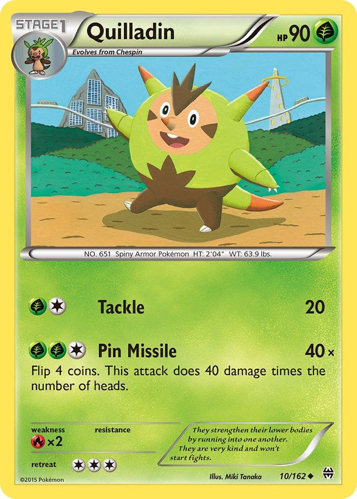 Quilladin 10/162