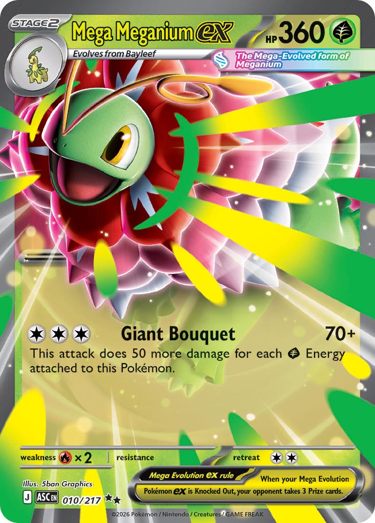 Mega Meganium ex 010/217