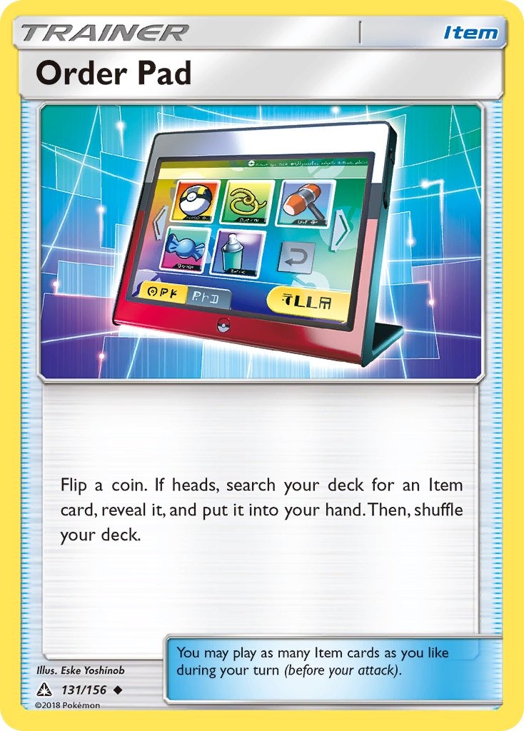 Order Pad 131/156
