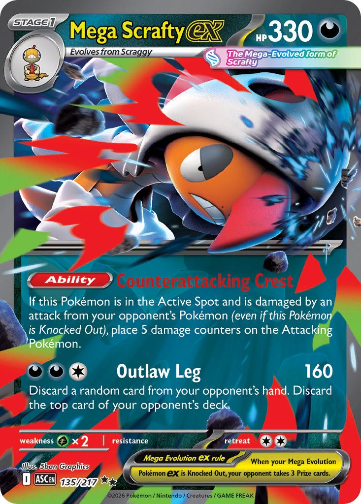 Mega Scrafty ex 135/217
