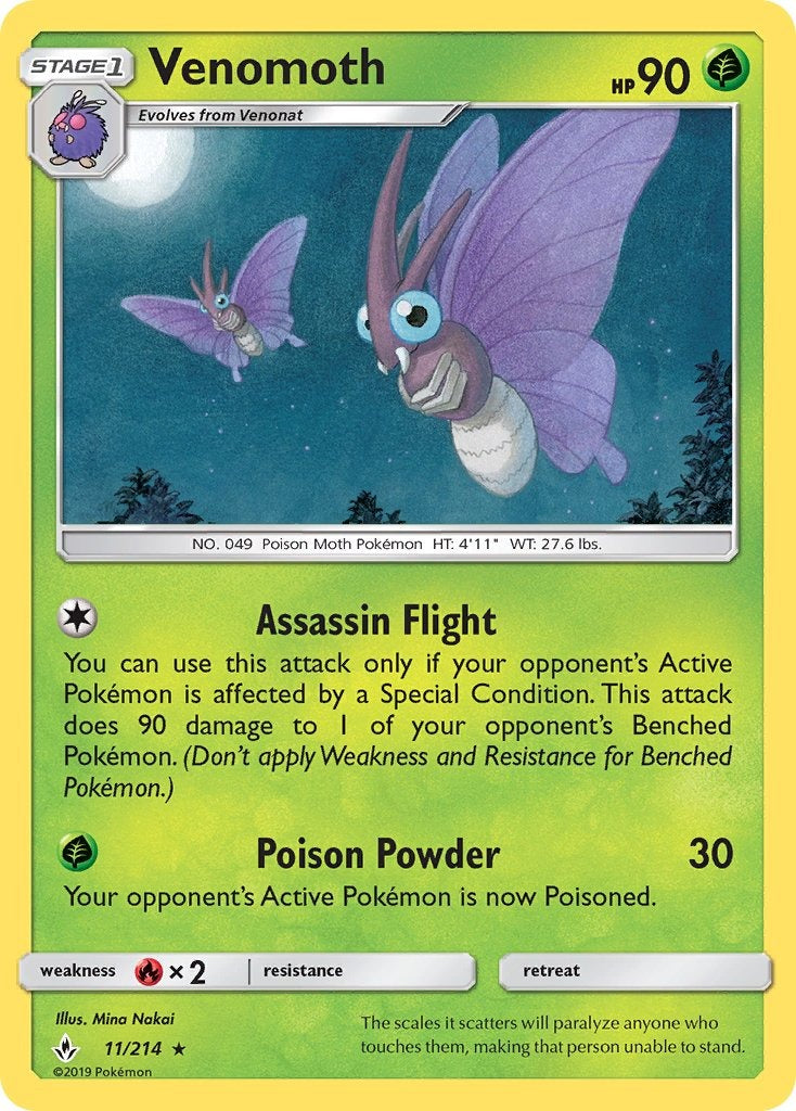 Venomoth 011/214