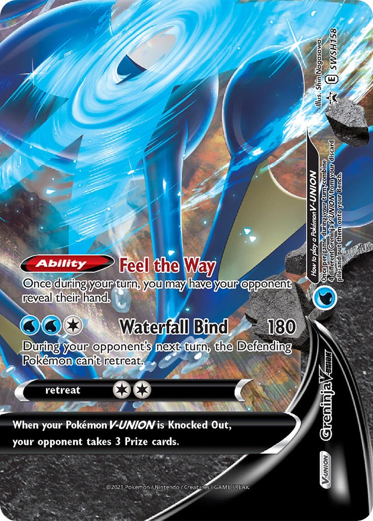 Greninja V-UNION SWSH158