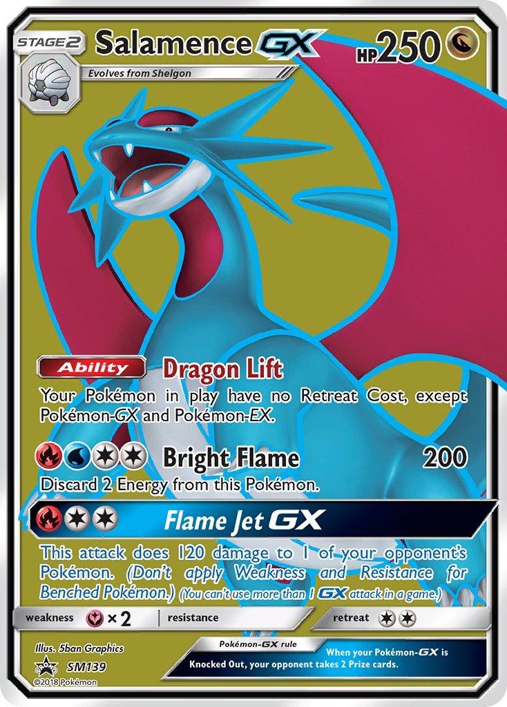 Salamence GX SM139