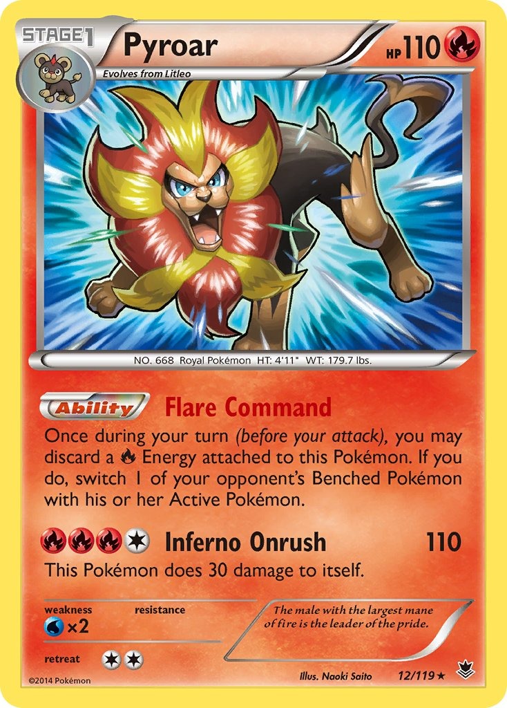 Pyroar 12/119