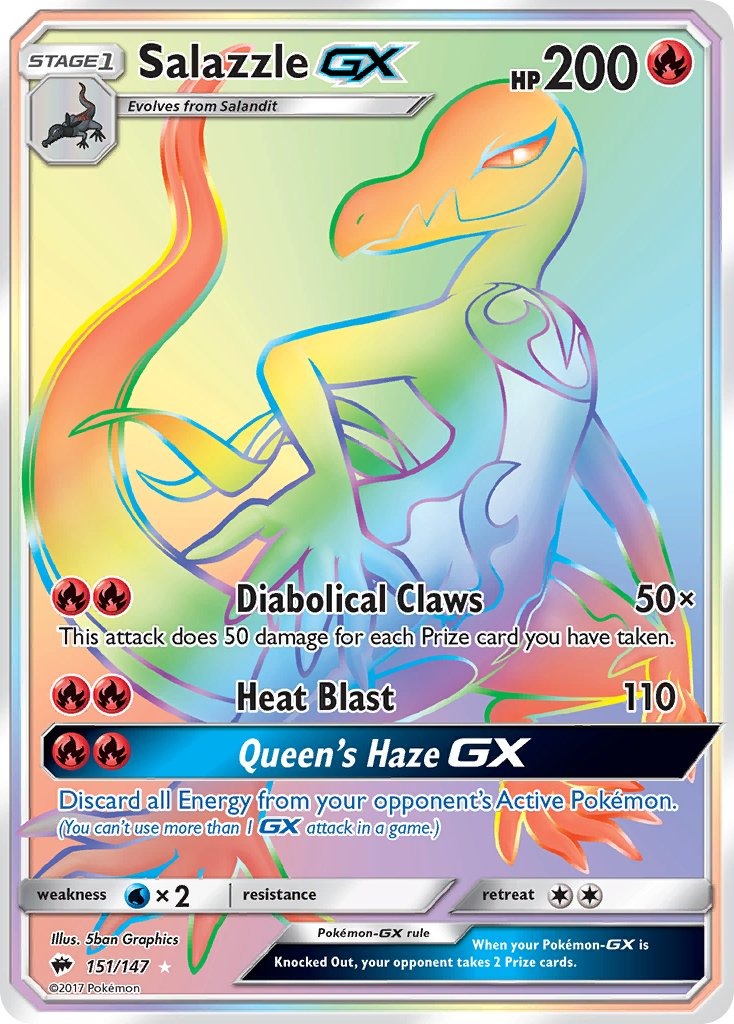 Salazzle GX 151/147