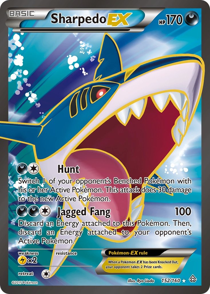 Sharpedo EX 152/160
