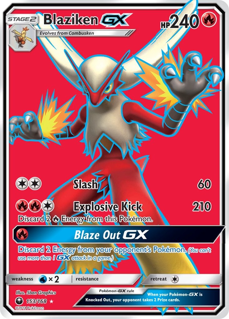Blaziken GX 153/168