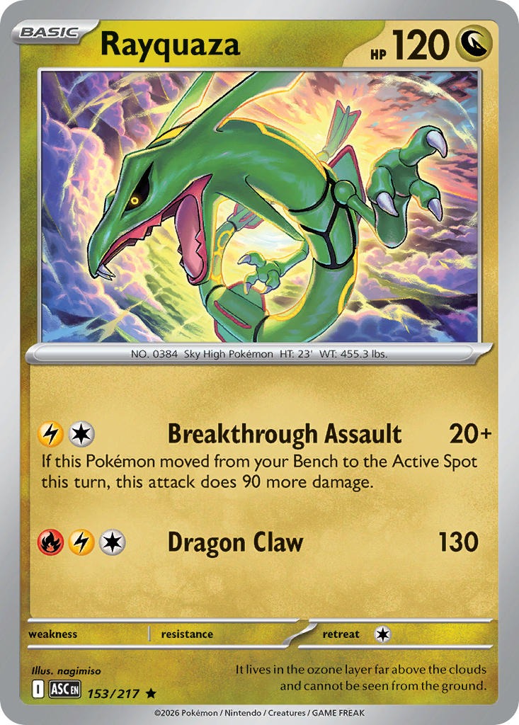 Rayquaza 153/217