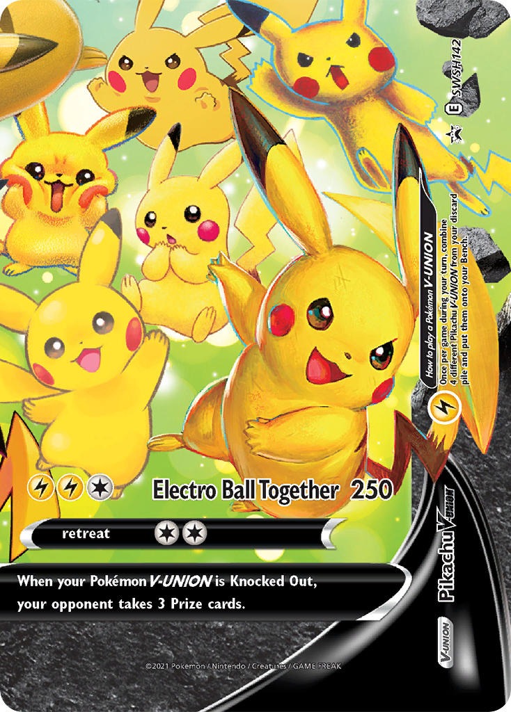 Pikachu V-UNION SWSH142