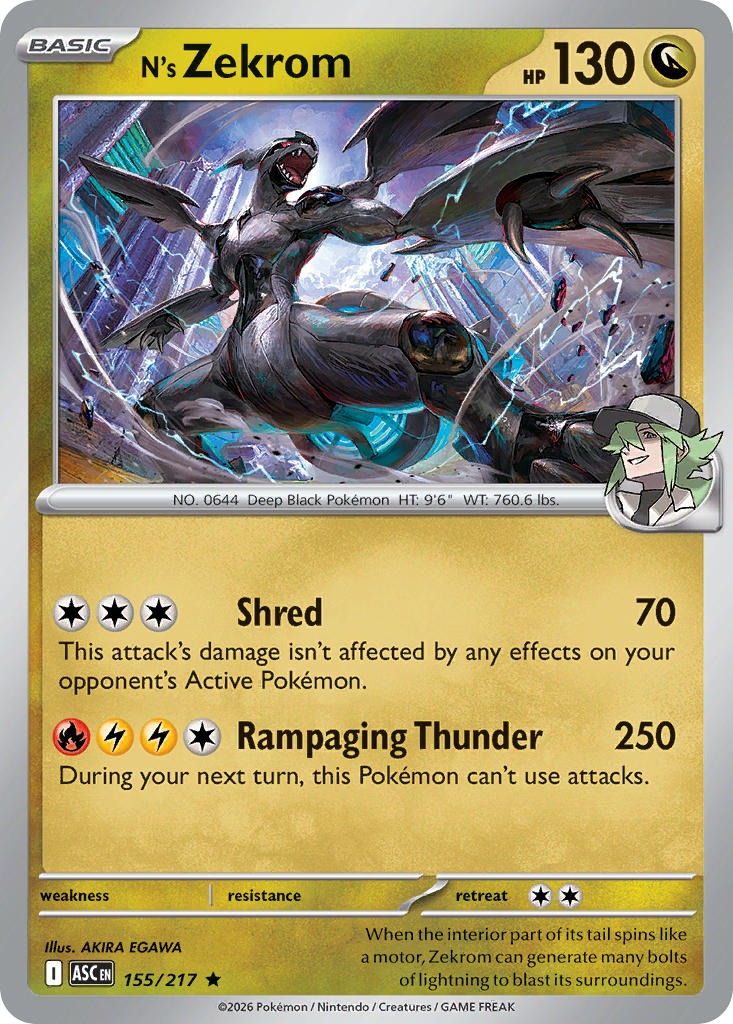 N’s Zekrom 155/217