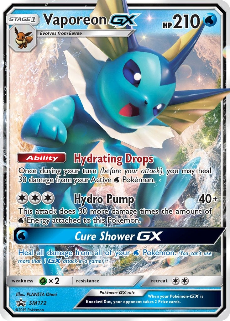 Vaporeon GX SM172