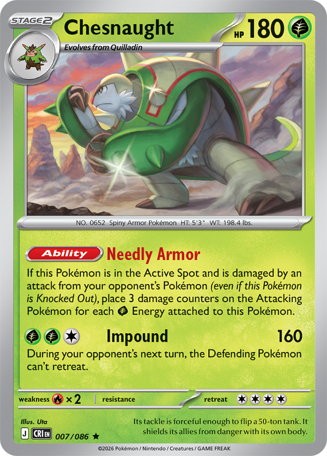 Chesnaught 007/086