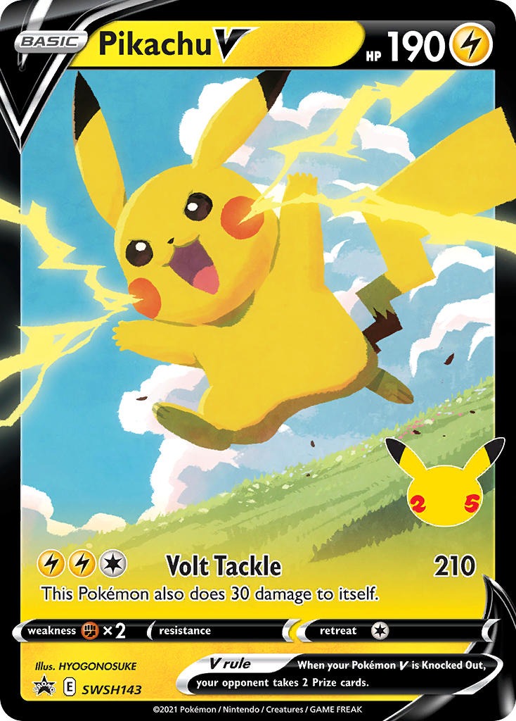 Pikachu V SWSH143