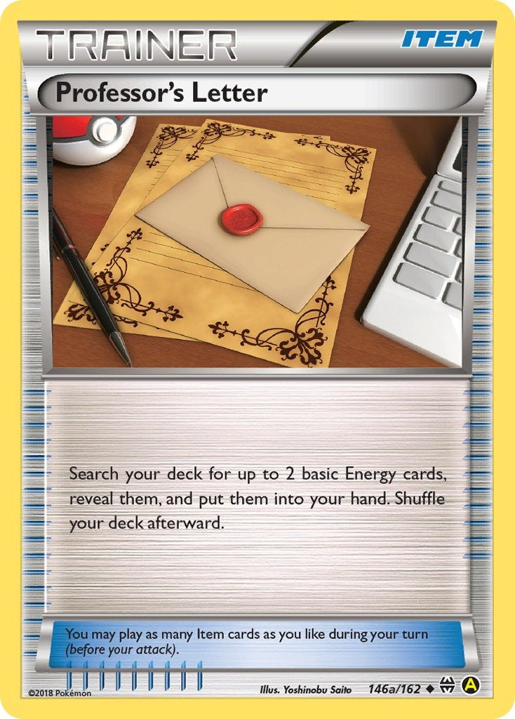 Professor's Letter 146a/162