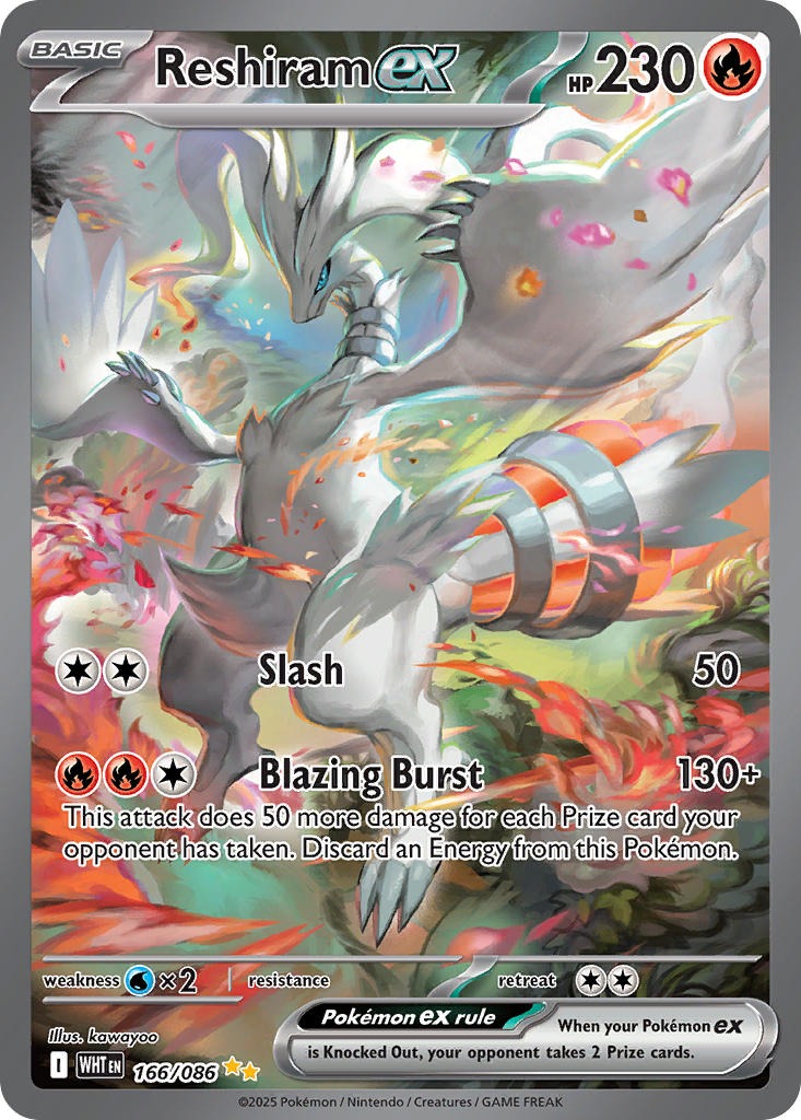 Reshiram ex 166/086