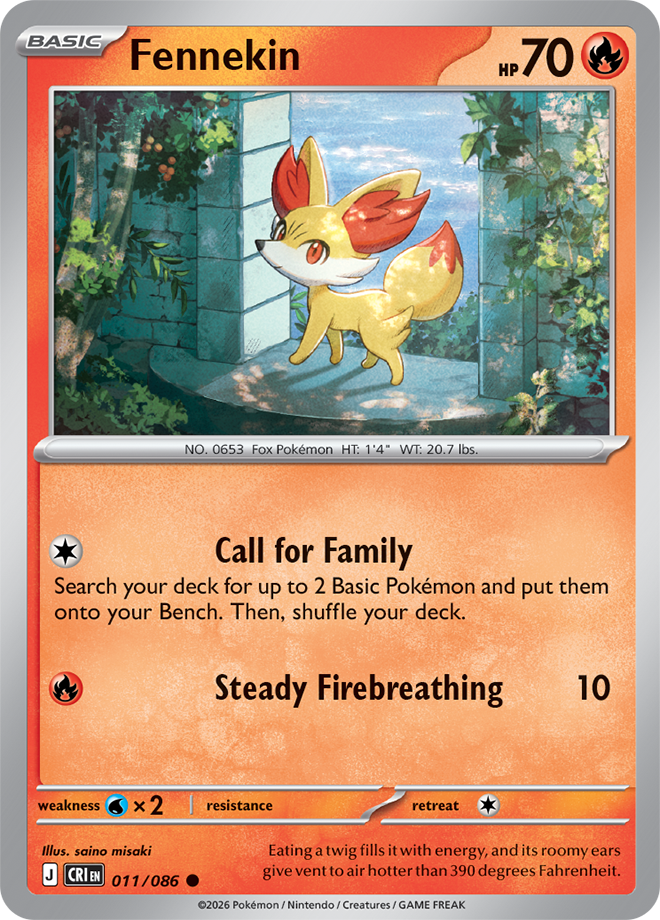 Fennekin 011/086